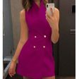 hirigin Women Sleeveless OL Bodycon Mini Dress For Sale