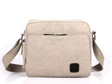 Men s Multifunction Canvas One Shoulder Business Casual Bag For Sale