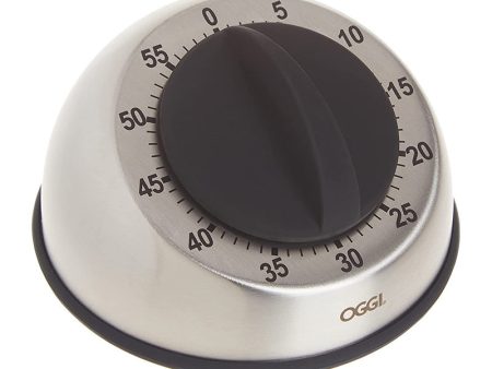 Oggi Countdown 60 Minute Stainless Steel Kitchen Timer Online now