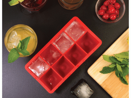 HIC Kitchen Big Block Ice Cube Tray Fashion