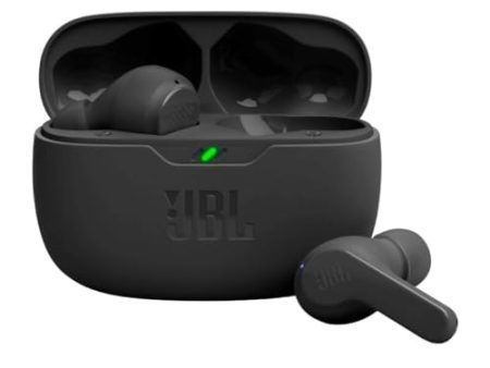 JBL Vibe Beam True Wireless Headphones - Black, Small on Sale