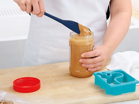 Tovolo Flex-Core All Silicone Jar Scraper Online Sale