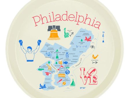 Maptote Philadelphia Round Tray For Cheap