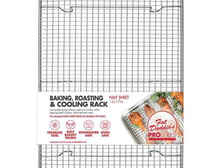 Fat Daddios 12  x 17  Stainless Steel Cooling Rack Online Sale