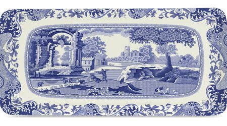 Pimpernel Blue Italian Sandwich Tray Sale